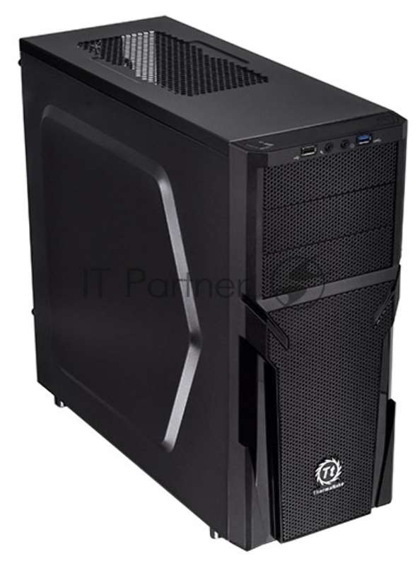 Корпус Miditower Thermaltake Versa H21 CA-1B2-00M1NN-00, ATX, черный (без БП)