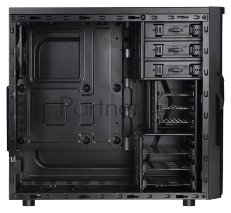 Корпус Miditower Thermaltake Versa H21 CA-1B2-00M1NN-00, ATX, черный (без БП)