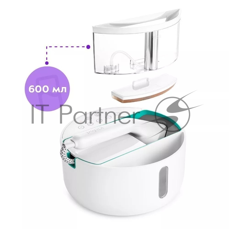 Отпариватель ручной Kitfort КТ-9110-3 2180Вт белый/бирюзовый