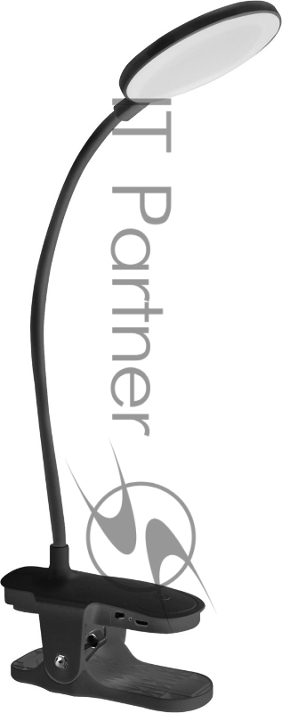 Светильник Gauss GTL205 (GT2052) настольный на прищепке LED черный 5Вт