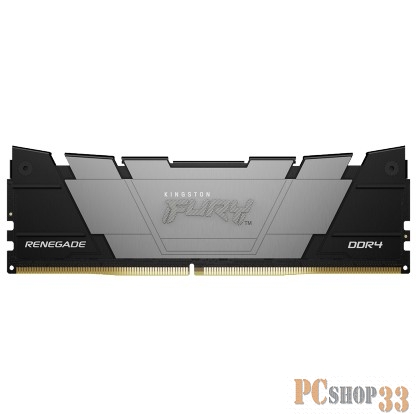 Память DDR4 32GB 3200MHz Kingston KF432C16RB2/32 Fury Renegade Black RTL PC4-25600 CL16 DIMM 288-pin 1.35В dual rank Ret