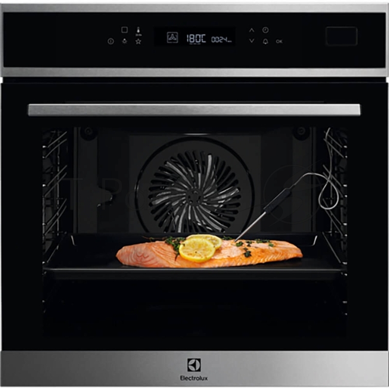 Духовой шкаф Электрический Electrolux EOB7S31X серебристый/черный