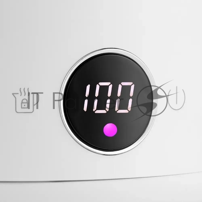 Чайник электрический Kitfort КТ-6196-2 1.5л. 2200Вт белый/серебристый (корпус: нержавеющая сталь)