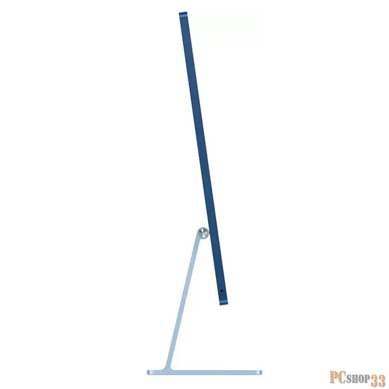 Моноблок Apple iMac A2439 24 4.5K M1 8 core (3.2) 8Gb SSD256Gb 7 core GPU macOS WiFi BT клавиатура мышь Cam синий 4480x2520