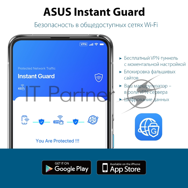 Маршрутизатор Asus TUF-AX6000 AX6000 2.5GE/USB3.0 компл.:устройство/крепления/ад черный (упак.:1шт)
