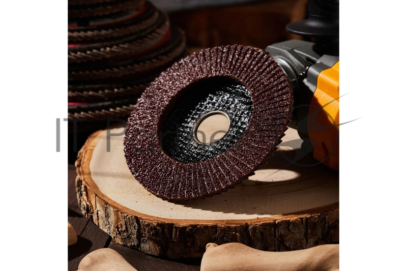 Круг лепестковый торцевой, P24, 115х22,2мм KRANZ