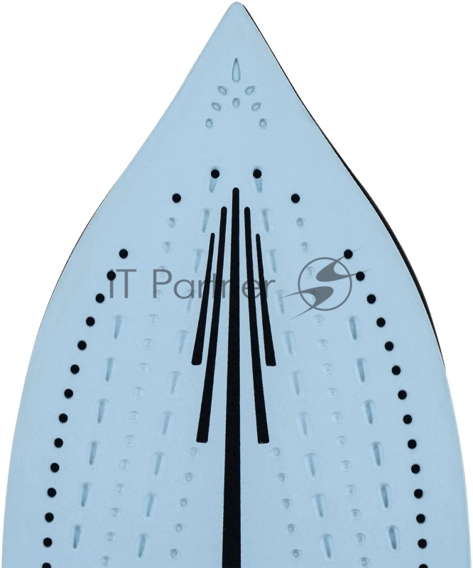 Утюг Hyundai H-SI01557 2400Вт черный/голубой