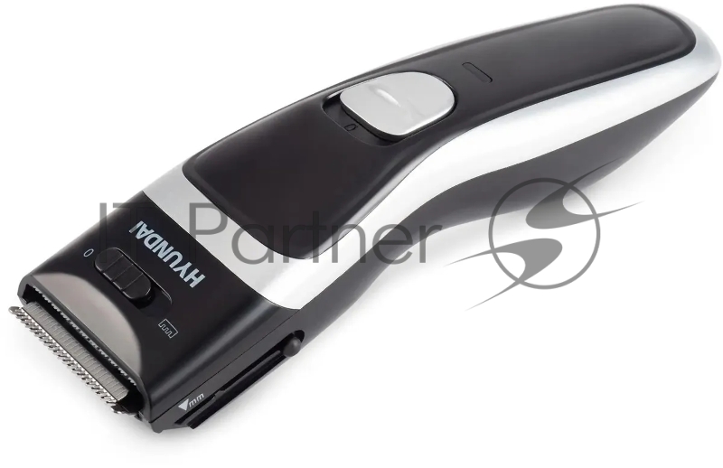 Машинка для стрижки Hyundai H-HC7117 черный 5Вт (насадок в компл:1шт)