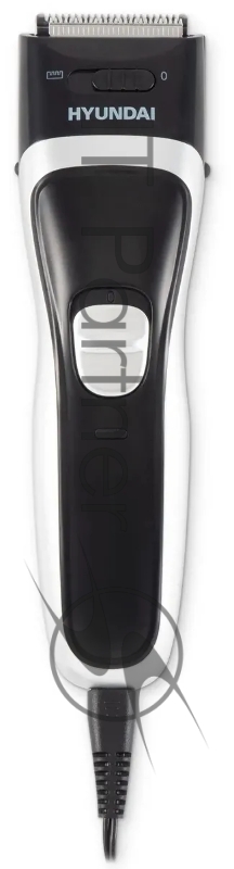 Машинка для стрижки Hyundai H-HC7117 черный 5Вт (насадок в компл:1шт)