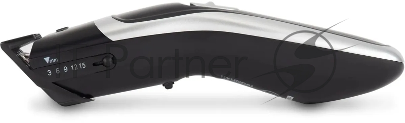 Машинка для стрижки Hyundai H-HC7117 черный 5Вт (насадок в компл:1шт)