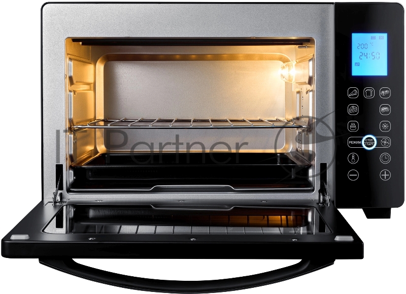 Мини-печь Hyundai MIO-HY096 28л. 1600Вт черный