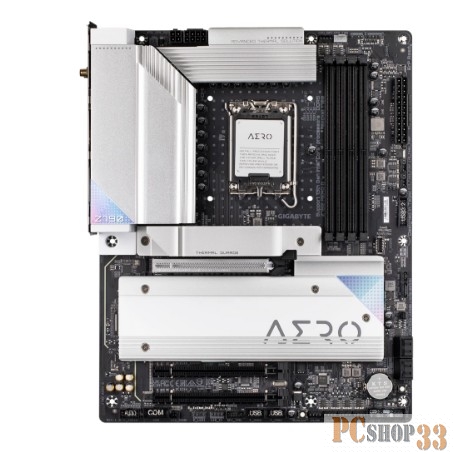Материнская плата Gigabyte Z790 AERO G Soc-1700 Intel Z790 4xDDR5 ATX AC`97 8ch(7.1) 2.5Gg RAID+HDMI+DP