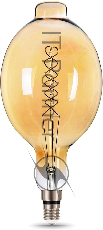 Лампа филам. Gauss Filament Vintage 8Вт цок.:E27 шар 220B 2400K св.свеч.бел.теп. (упак.:1шт) (152802008)