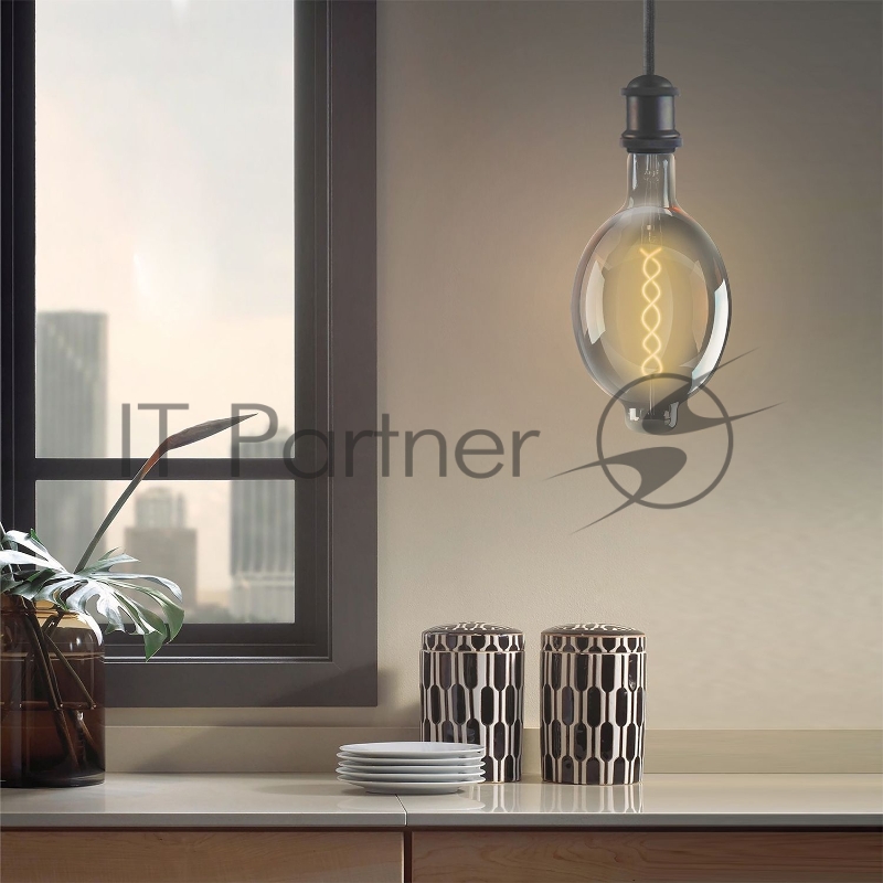 Лампа филам. Gauss Filament Vintage 8Вт цок.:E27 шар 220B 2400K св.свеч.бел.теп. (упак.:1шт) (152802008)