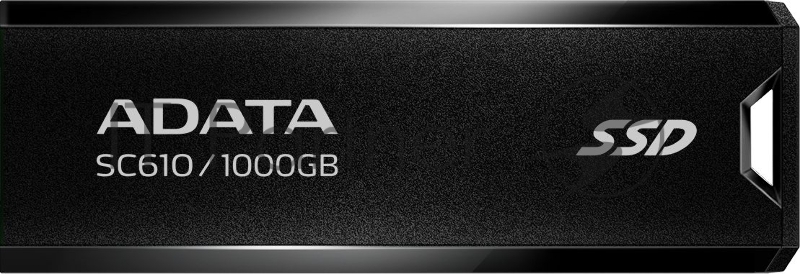 SSD жесткий диск ADATA USB3.2 1TB EXT. SC610-1000G-CBK/RD