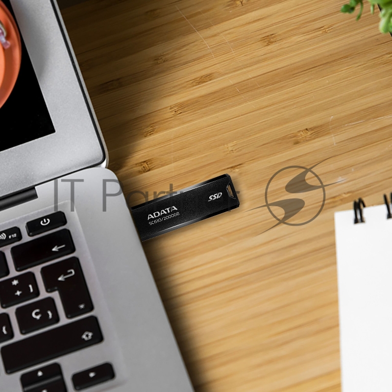 SSD жесткий диск ADATA USB3.2 1TB EXT. SC610-1000G-CBK/RD