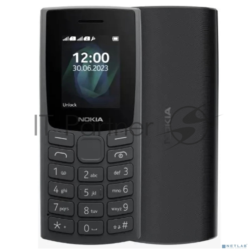 Мобильный телефон Nokia TA-1551 105 4G DS 0.048 серый моноблок 3G 4G 2Sim 1.8 120x160 Series 30+ GSM900/1800 GSM1900 FM Micro SD max32Gb