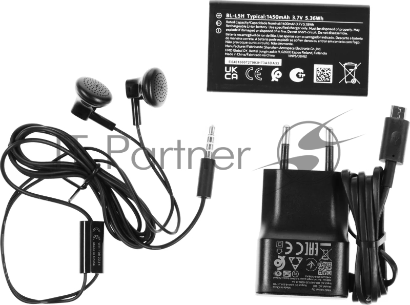 Мобильный телефон Nokia TA-1551 105 4G DS 0.048 серый моноблок 3G 4G 2Sim 1.8 120x160 Series 30+ GSM900/1800 GSM1900 FM Micro SD max32Gb