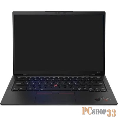 Ноутбук Lenovo ThinkPad X1 Carbon G11 Core i7 1365U 16Gb SSD1Tb Intel Iris Xe graphics 14 IPS 2.2K (2240x1400) noOS black WiFi BT Cam (21HNA09PCD)