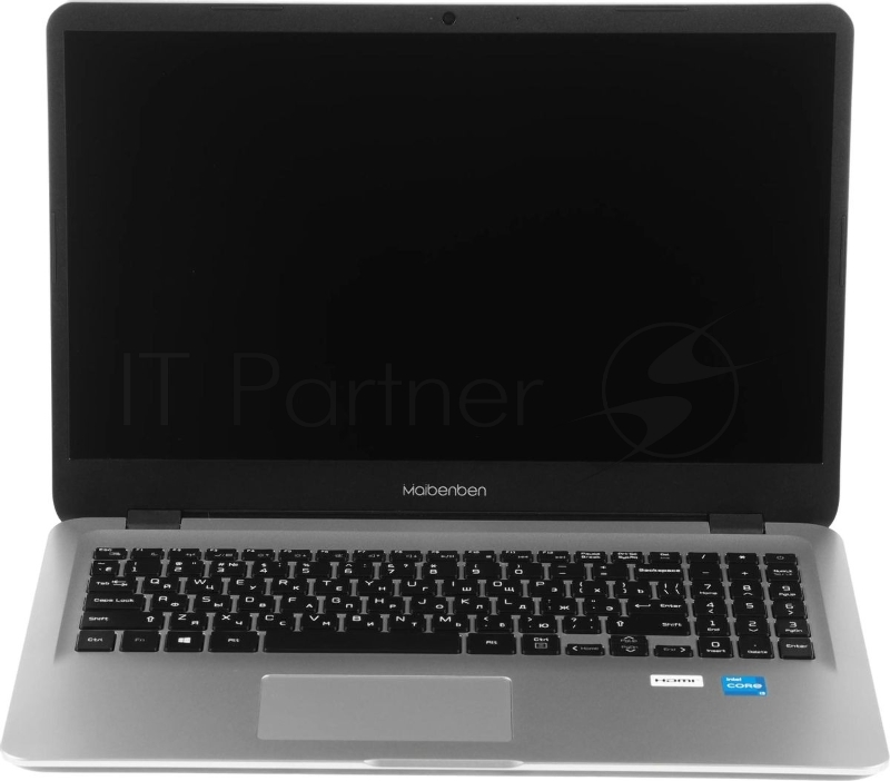 Ноутбук Maibenben M513 Core i3 1115G4 8Gb SSD256Gb Intel UHD Graphics 15.6 IPS FHD (1920x1080) Linux silver WiFi BT Cam 4440mAh (M5131SA0LSRE0)