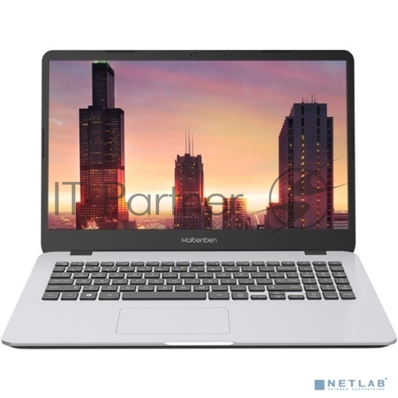 Ноутбук Maibenben M513 Core i3 1115G4 8Gb SSD256Gb Intel UHD Graphics 15.6 IPS FHD (1920x1080) Linux silver WiFi BT Cam 4440mAh (M5131SA0LSRE0)