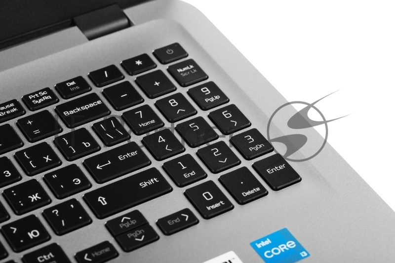 Ноутбук Maibenben M513 Core i3 1115G4 8Gb SSD256Gb Intel UHD Graphics 15.6 IPS FHD (1920x1080) Linux silver WiFi BT Cam 4440mAh (M5131SA0LSRE0)