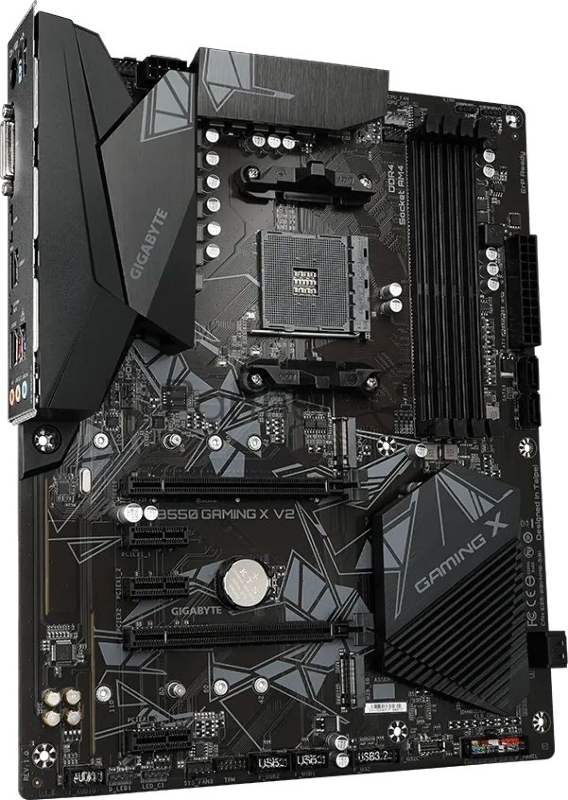 Материнская плата Gigabyte B550 GAMING X V2 (V1.3/V1.4) Soc-AM4 AMD B550 4xDDR4 ATX AC`97 8ch(7.1) GbLAN RAID+DVI+HDMI