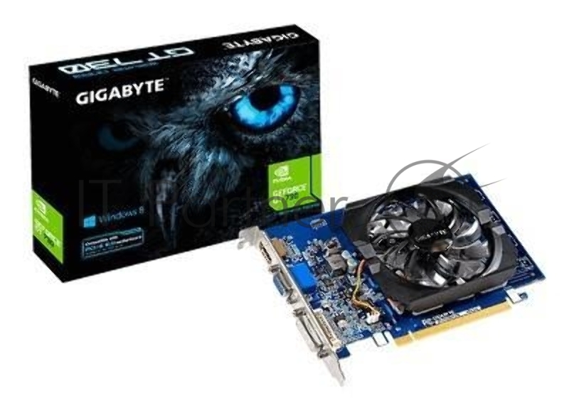 Видеокарта Gigabyte GV-N730D3-2GI (V2.0/V3.0) PCI-E 2.0 GT730 2GB GDDR3
