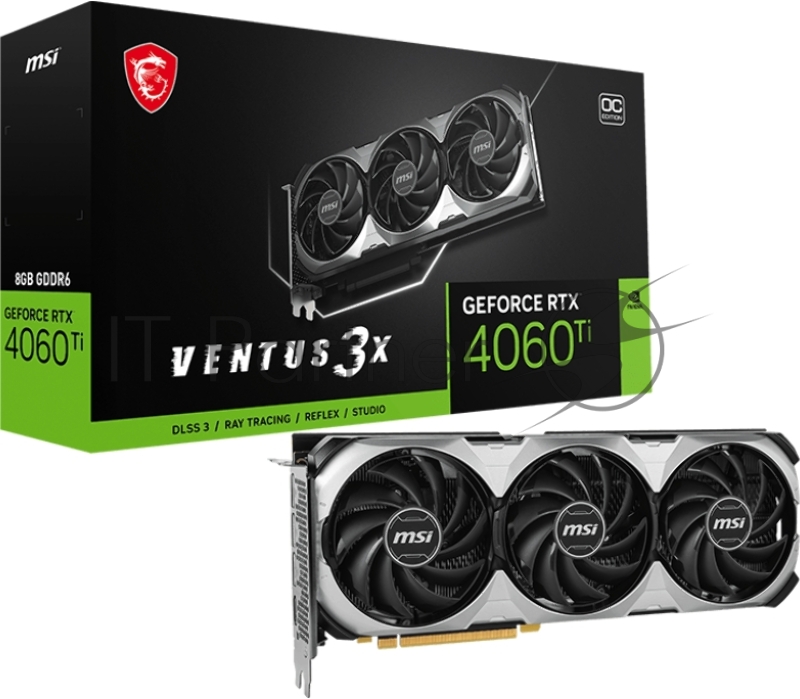 Видеокарта MSI RTX4060Ti VENTUS 3X E 8G OC