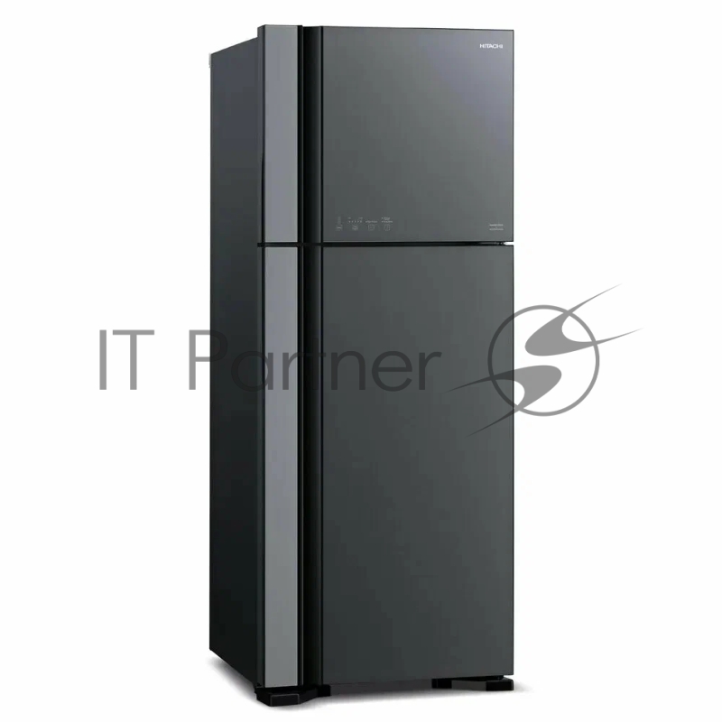 Холодильник Hitachi HRTN7489DF GGRCS 2-хкамерн. серое стекло