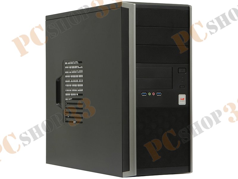 Корпус Miditower IN-WIN EAR-035U3, ATX, черно-серый (500Вт)