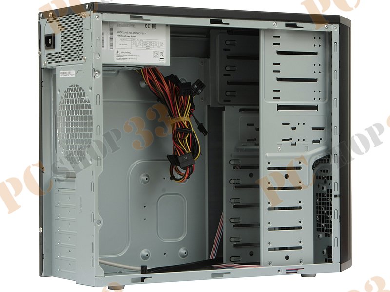 Корпус Miditower IN-WIN EAR-035U3, ATX, черно-серый (500Вт)