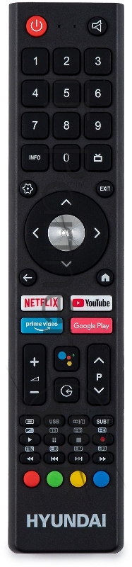 Телевизор LED Hyundai 85 H-LED85BU7007 Android TV Metal черный/черный 4K Ultra HD 60Hz DVB-T DVB-T2 DVB-C DVB-S DVB-S2 USB WiFi Smart TV