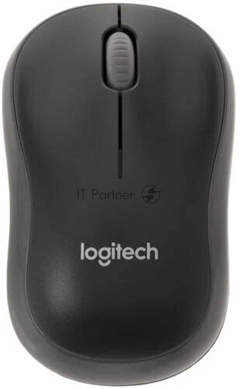 Мышь Logitech M186 черный/серый оптическая (1000dpi) беспроводная USB2.0 (2but)