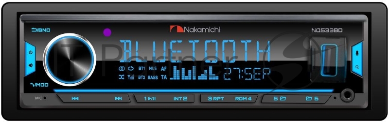 Автомагнитола Nakamichi NQ533BD 1DIN 4x50Вт v5.0 ПДУ RDS (NAK-NQ533BD)