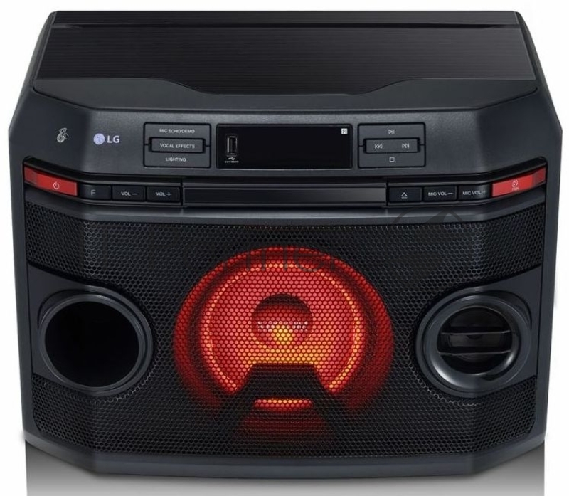 Минисистема LG XBOOM OL45 черный 220Вт CD CDRW FM USB BT