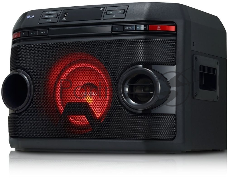 Минисистема LG XBOOM OL45 черный 220Вт CD CDRW FM USB BT