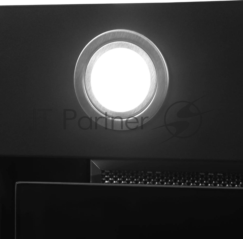 Вытяжка встраиваемая Hyundai HBB 6036 BG черный управление: кнопочное (1 мотор)