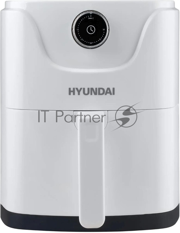 Аэрогриль Hyundai HYF-2052 1000Вт белый/серебристый