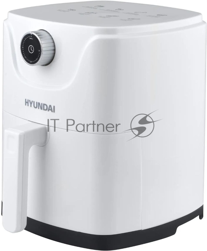 Аэрогриль Hyundai HYF-2052 1000Вт белый/серебристый