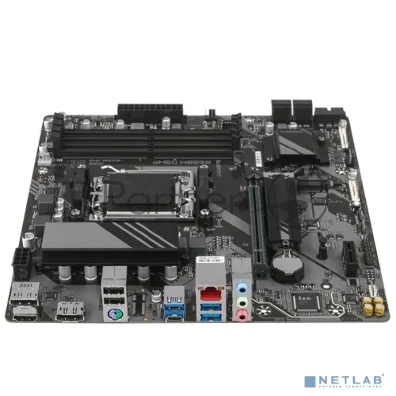 Материнская плата Gigabyte B650M D3HP AM5, AMD B650, 4xDDR5-5200 МГц, 1xPCI-Ex16, 2xM.2, Micro-ATX