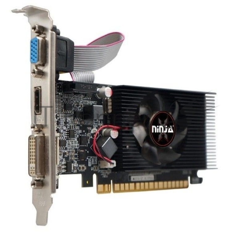 Видеокарта Ninja (Sinotex) Geforce GT610 PCIE (48SP) 2G 64-bit DDR3 DVI HDMI CRT