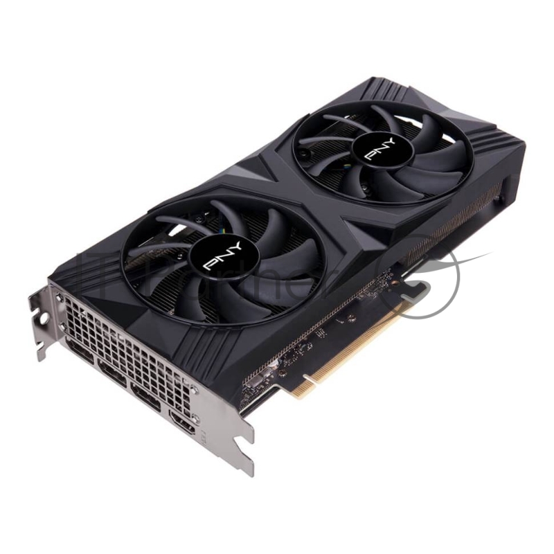 Видеокарта PNY Geforce RTX4070 12GB VERTO Dual Fan DLSS 3 GDDR6X 192-bit DPx3 HDMI RTL