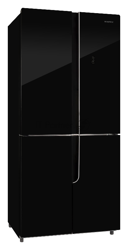 Холодильник Nordfrost RFQ 510 NFGB 3-хкамерн. черный