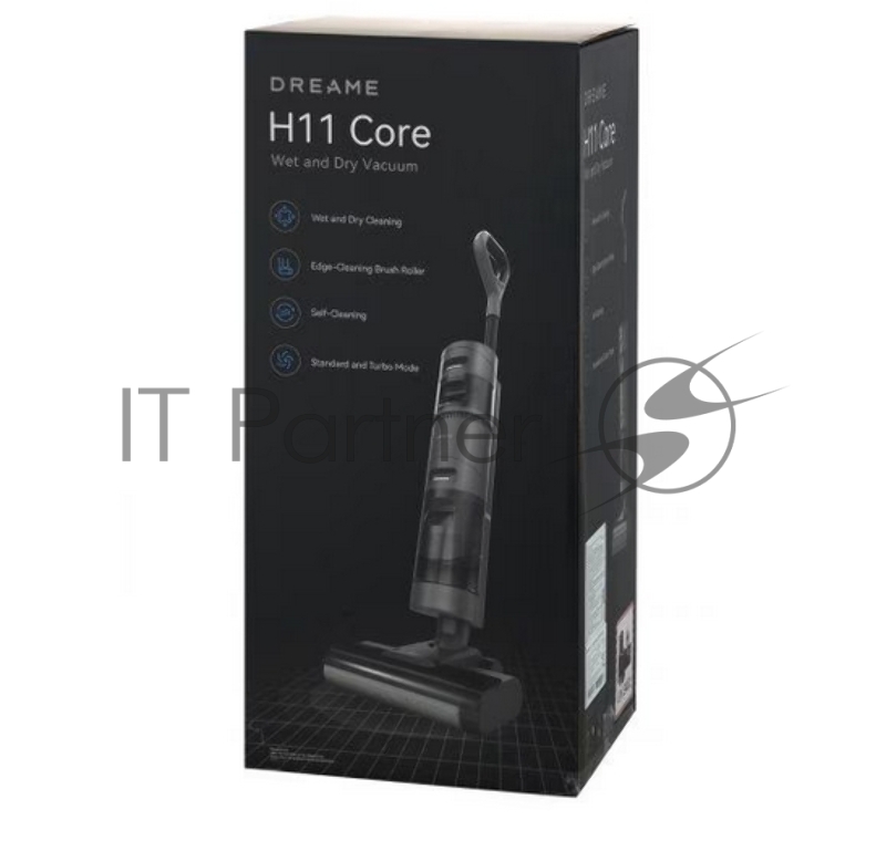Пылесос вертикальный Dreame для влажной и сухой уборки Wet and Dry Vacuum H11 Core Black