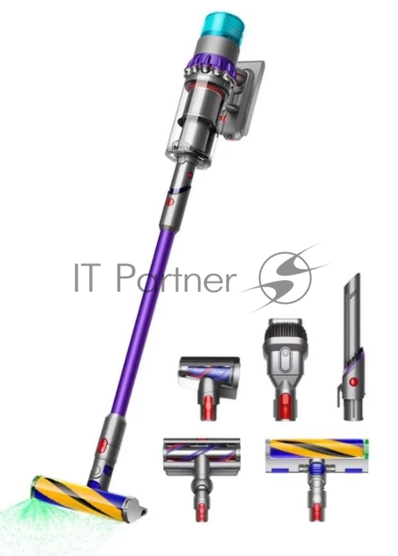 Вертикальный пылесос Dyson Gen5 Detect Absolute (SV23) Nickel/Purple