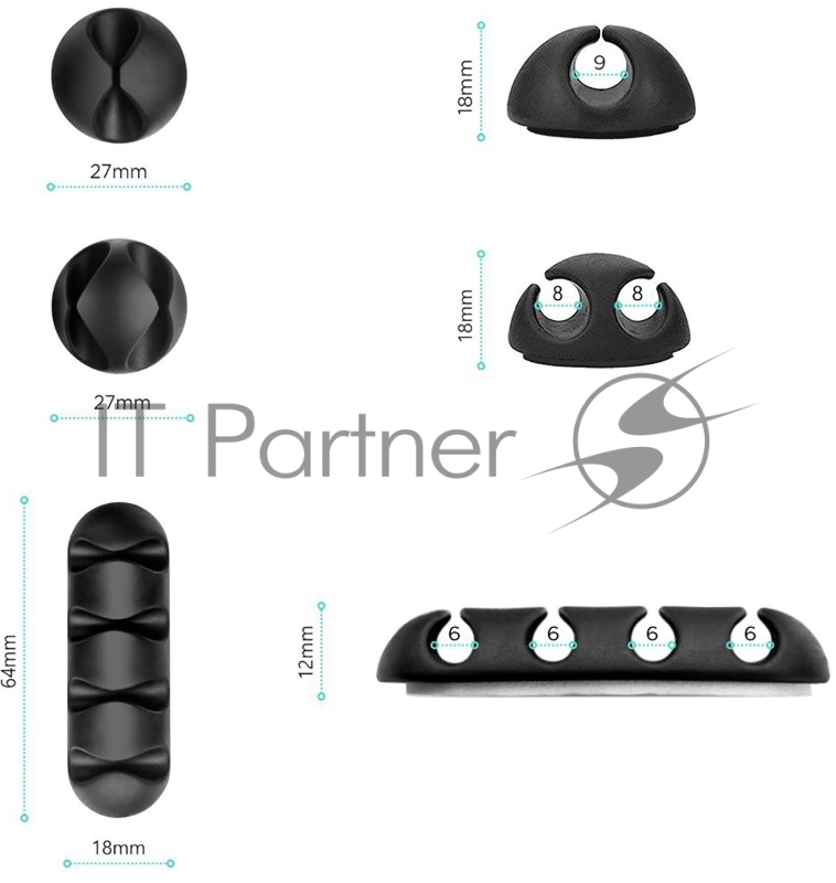 Крепление универсальное Onkron CM-1 черный напольный мобильный