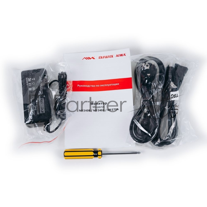 Монитор 27 AIWA MF270A Black (IPS, 1920x1080, HDMI+DP, 5 ms, 178°/178°, 250 cd/m, 1000:1, 100Hz, MM, Pivot, внешн. БП)