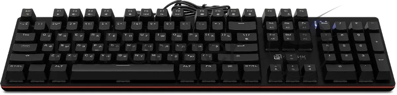 Клавиатура Оклик 990 G2 механическая черный USB Multimedia for gamer LED (1875240)