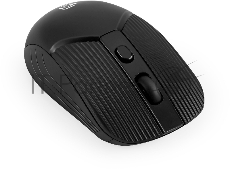 Мышь Оклик 509MW black черный оптическая (1600dpi) беспроводная USB для ноутбука (3but)